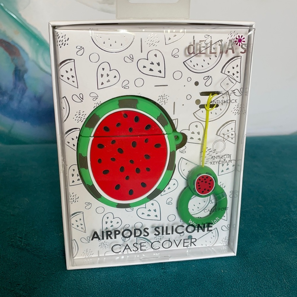dELiA airpods silicone Case cover | watermelon